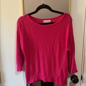Anthropologie Pink Sweater